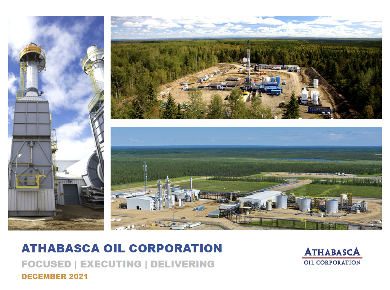Athabasca Oil Corporation - Corporate Update